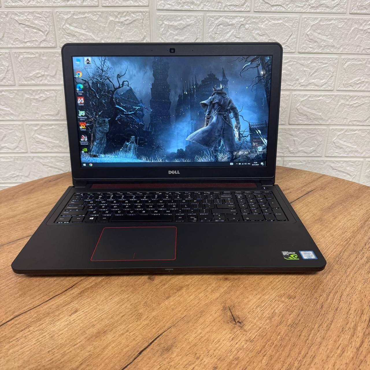 Б/в Ігровий ноутбук Б-клас Dell Inspiron 15 7559 15.6" 1920x1080| i7-6700HQ| 8GB RAM| 128GB SSD+1000GB HDD| GTX 960M 4GB