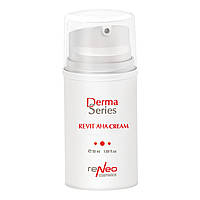 Реактивуючий вітамінізований крем з гліколевою кислотою REVIT AHA CREAM DERMA SERIES 50 мл