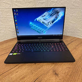 Б/в Ігровий ноутбук Б-клас Gigabyte Aero 15 Classic WA 15.6" 1920x1080| i7-9750H| 16GB RAM| 512GB SSD| RTX 2060 6GB