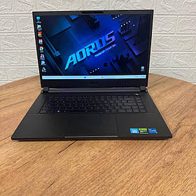 Б/в Ігровий ноутбук Gigabyte Aorus 15 X5LF 15.6" 1920x1080| i5-13500H| 16GB RAM| 512GB SSD| RTX 4050 6GB