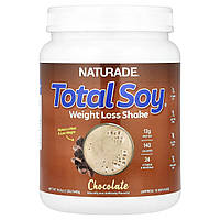 Коктейль для схуднення шоколадний Total Soy 540 г протеїн вітаміни мінерали Naturade США