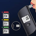 Алкотестер портативний з дисплеєм на батарейках Alcohol tester AND HA-170, фото 8