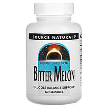 Екстракт гіркої дині, Bitter Melon, Source Naturals, 60 капсул