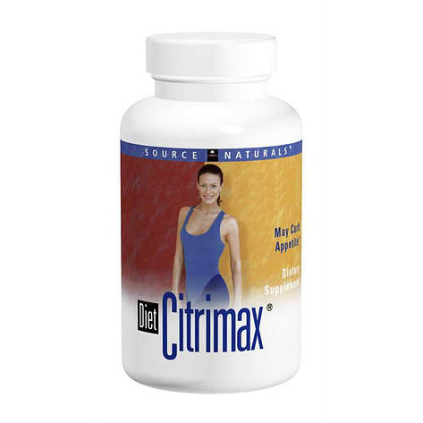 Комплекс для схуднення, Diet Citrimax, Source Naturals, 1000 мг, 90 таблеток, фото 1