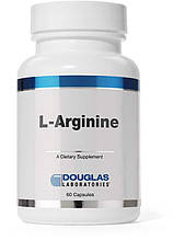 Аргінін, L-Arginine, Douglas Laboratories, 500 мг, 60 капсул