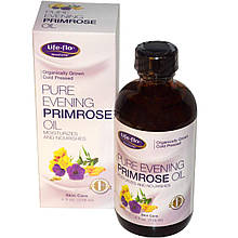 Масло примули вечірньої, Evening Primrose Oil, Life Flo Health, чиста, 118 мл