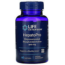 Фосфатидилхолін, Hepatopro, Life Extension, 900 мг, 60 капсул