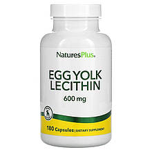 Лецитин яєчний, Egg Yolk Lecithin, Nature's Plus, 300 мг, 180 капсул