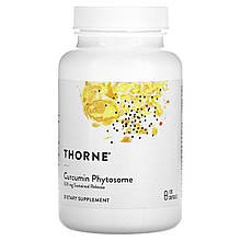 Фітосома куркуміну, Curcumin Phytosome, Thorne, 500 мг, 120 капсул пролонгованого вивільнення