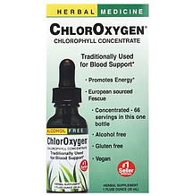 Рідкий хлорофіл, концентрат, Chlorophyll Concentrate, Herbs Etc., без спирту, 30 мл.