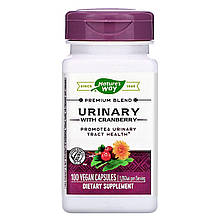 Журавлина для сечових шляхів, Urinary with Cranberry, Nature's Way, 100 веганських капсул