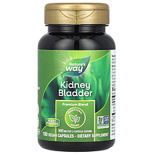 Здоров'я нирок та сечового міхура, Kidney Bladder, Nature's Way, 900 мг, 100 вегетаріанських капсул (450 мг в 1 капсулі)
