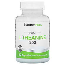 L-теанін Про 200, Pro L-Theanine, Nature's Plus, 200 мг, 60 капсул