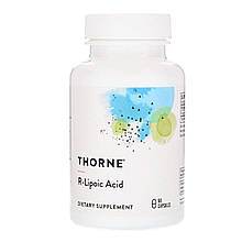 R ліпоєва кислота, R-Lipoic Acid, Thorne, 60 кап.