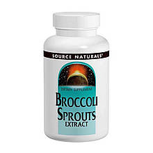 Екстракт броколі, Broccoli Sprouts, Source Naturals, 60 таблеток
