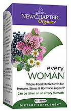 Мультивітаміни для жінок 40+, Every Woman, New Chapter, 48 таблеток