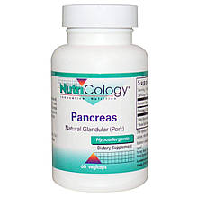 Підшлункова залоза, свиняча, Pancreas, Nutricology, 60 капсул