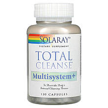 Очищення організму, Total Cleanse Multisystem+, Solaray, 120 капсул