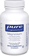 Магній цитрат/малат, Magnesium (citrate/malate), Pure Encapsulations, для підтримки засвоєння поживних речовин, кісток та здоров'я