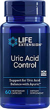 Сечова кислота, контроль, Uric Acid Control, Life Extension, 60 вегетаріанських капсул