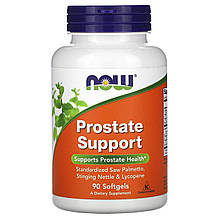 Підтримка простати, Prostate Support, Now Foods, 90 гелевих капсул