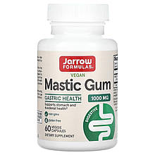 Смола мастикового дерева, Mastic Gum, Jarrow Formulas, 500 мг, 60 вегетаріанських капсул