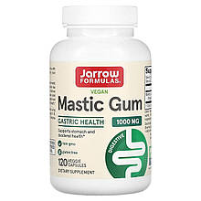 Смола мастикового дерева, Mastic Gum, Jarrow Formulas, 500 мг, 120 капсул