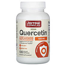 Кверцетин (Quercetin), Jarrow Formulas, 500 мг, 100 капсул