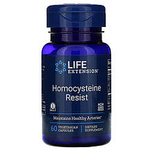 Резистентність гомоцистеїну, Homocysteine Resist, Life Extension, 60 капсул