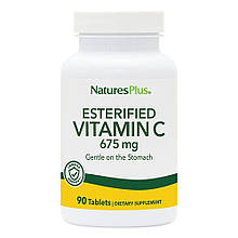Вітамін С естерифікований, Esterified Vitamin C, Nature's Plus, 675 мг, 90 таблеток