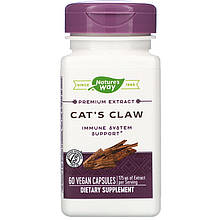 Котячий кіготь, Cat's Claw, Nature's Way, 175 мг, 60 капсул