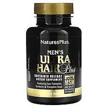 Вітаміни для волосся для чоловіків, Men's Ultra Hair Plus, Nature's Plus, 60 таблеток із уповільненим вивільненням