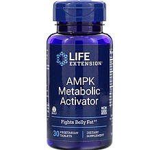 Активатор метаболізму AMPK, Metabolic Activator, Life Extension, 30 вегетаріанських таблеток