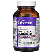 Мультивітаміни для жінок 40+, One Daily Multi, New Chapter, 1 в день, 96 таблеток