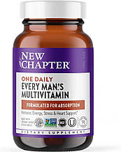 Мультивітаміни для чоловіків, One Daily Every Man's, New Chapter, 96 вегетаріанських таблеток