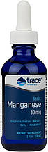 Іонний марганець, Liquid Ionic Manganese, Trace Minerals Research, 10 мг, 59 мл