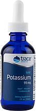 Іонний калій, Liquid Ionic Potassium, Trace Minerals Research, 99 мг, 59 мл