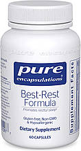 Вітаміни для спокійного сну, Best-Rest Formula, Pure Encapsulations, 60 капсул