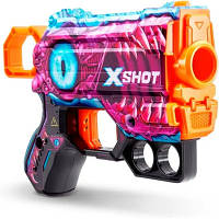 Оригінал! Іграшкова зброя Zuru X-Shot Швидкострільний бластер Skins Menace Enigma (8 патронів) (36515L) - Вища Якість!