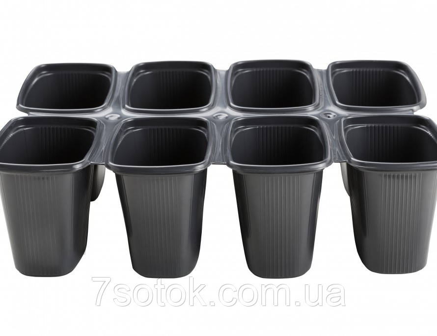 Касета для розсади, 8 осередків