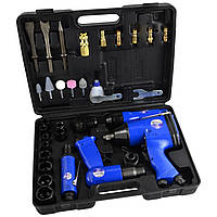 Набір пневмоінструментів 1/2" 33 шт Geko G00583