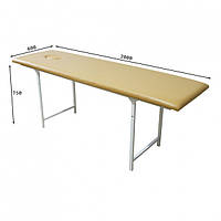 Масажний стіл-кушетка UK21 Стаціонарна (Кольори в асортименті)