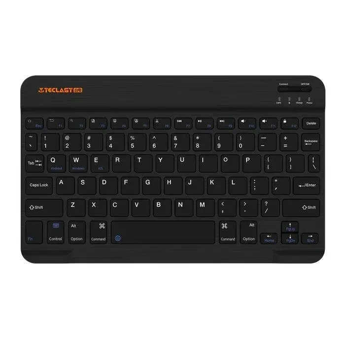 Бездротова Bluetooth клавіатура TECLAST K10 + мишка + стилус + навушники + адаптер OTG + тримач планшета., фото 1