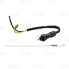 Жабка кінцевик вимикач педалі гальма + пружина Дельта, Альфа, Актив дроти окремо, фото 2