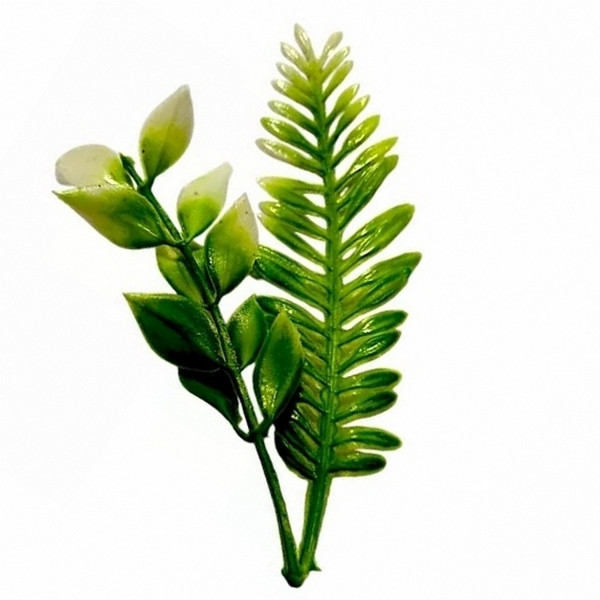 Штучна домішка аспарагус із мереживом 13.5 см за 100 шт., фото 1