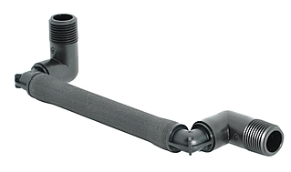 Коліно SJ-506 шарнірне, довжина 15 см, 1/2"х1/2" Hunter