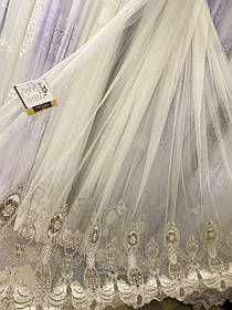 Тюль грек сітка 3д заввишки 2,9 м. КУСОК 8,2М