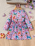 Яскрава дитяча сукня розмір 90, 100 і 110, фото 2