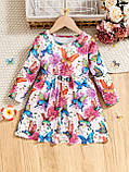 Яскрава дитяча сукня розмір 90, 100 і 110, фото 3
