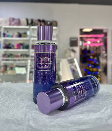 Парфумований спрей для тіла Victorias Secret Love Spell Candied Fragrance Mist 250ml, фото 2